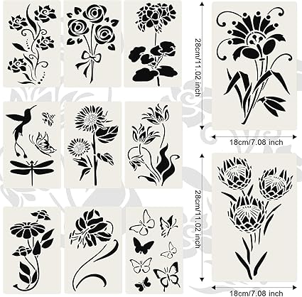 pet plastic stencil