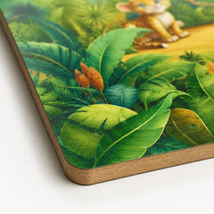 jungle animal wall decor for baby room