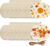 Unfinished Wood Pumpkins