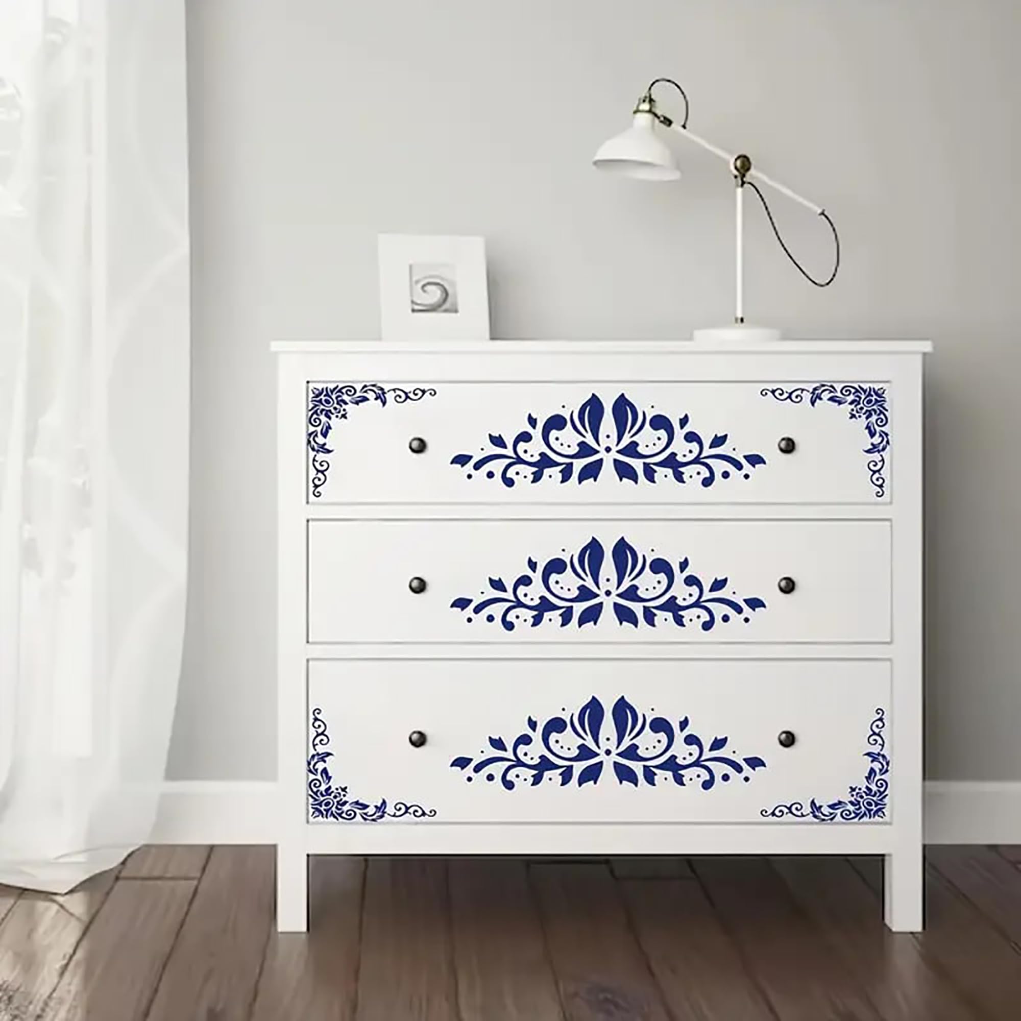 6pc border templates for décor