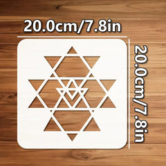 sacred geometry stencils reusable