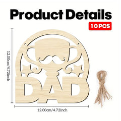 paintable father’s day décor