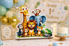 kids room jungle animal decor