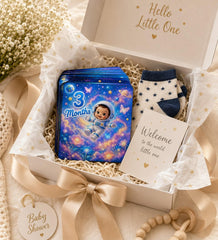 MDF baby milestone cards for newborn photos
