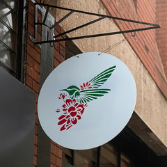 bird stencil for fabric painting projects
