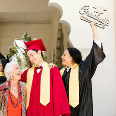 wooden graduate letters for crafts
