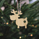 reindeer wooden cutouts for christmas decor
