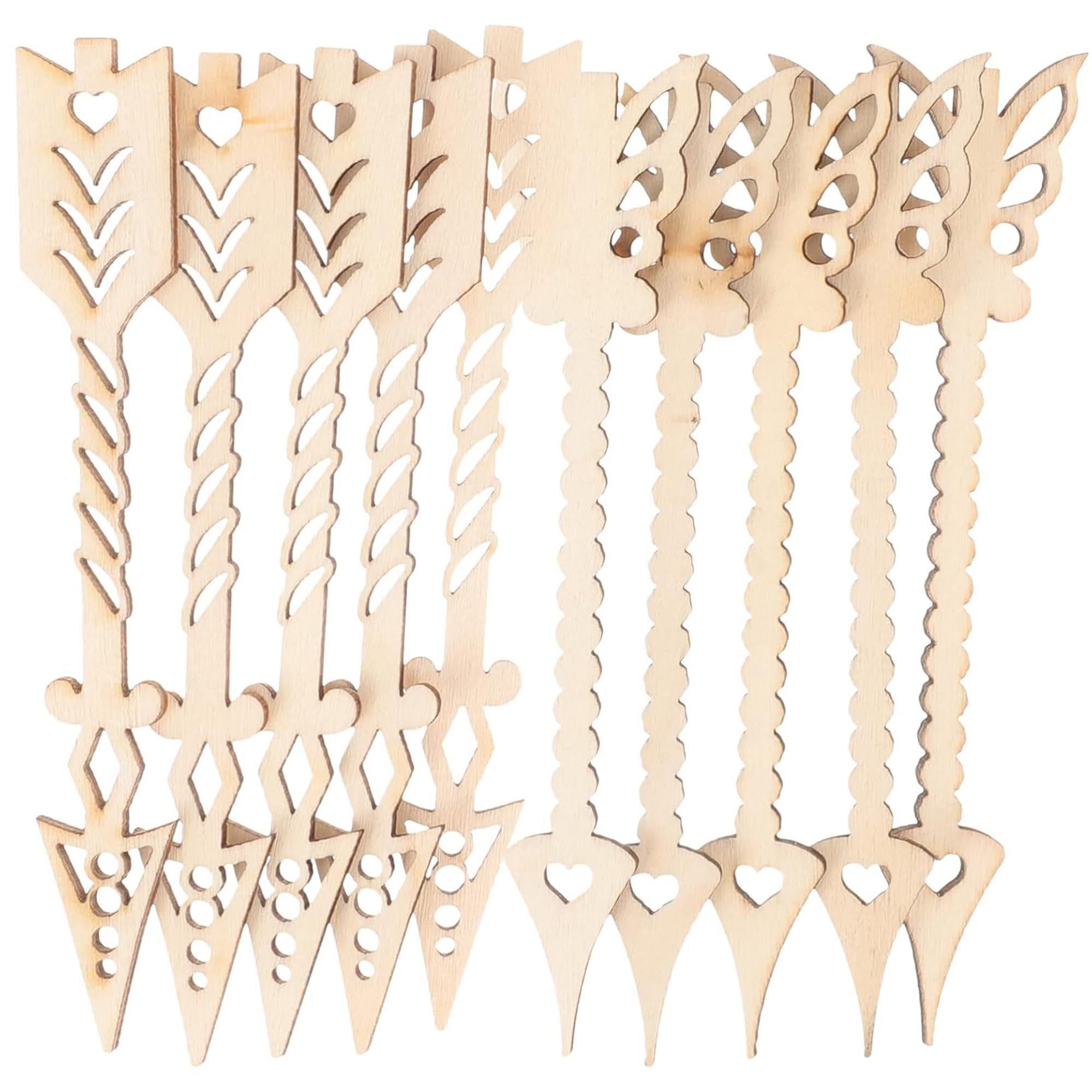 wooden arrow hollow arrow wooden wedding decorations DIY wood discs for crafts rustic arrow wall decor blank wooden cutouts for painting craft supplies for wreath making