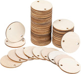 wooden circle mdf circle 1.5 inch unfinished wood wooden tags