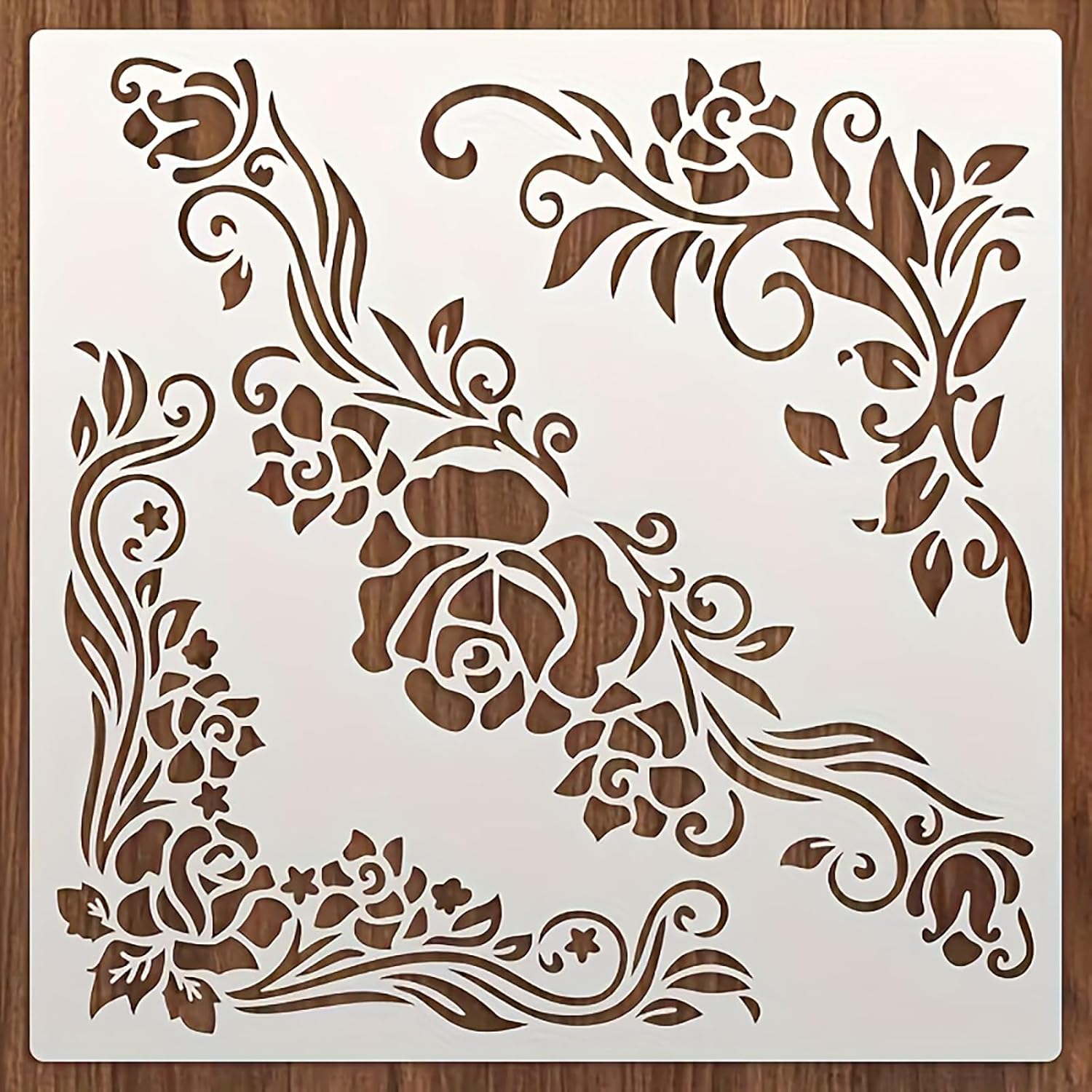 corner stencil diy