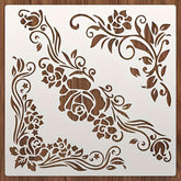 corner stencil diy