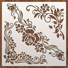 corner stencil diy