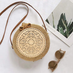 American Elm 2 Pack Wooden Basket Bottoms Round MDF Crochet Base for DIY Knitting & Storage Bags Craft Supplies