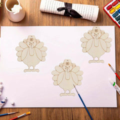 paintable wooden bird shapes
