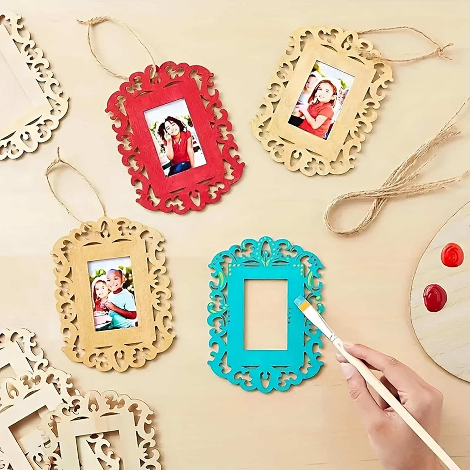 holiday wedding wooden decorations