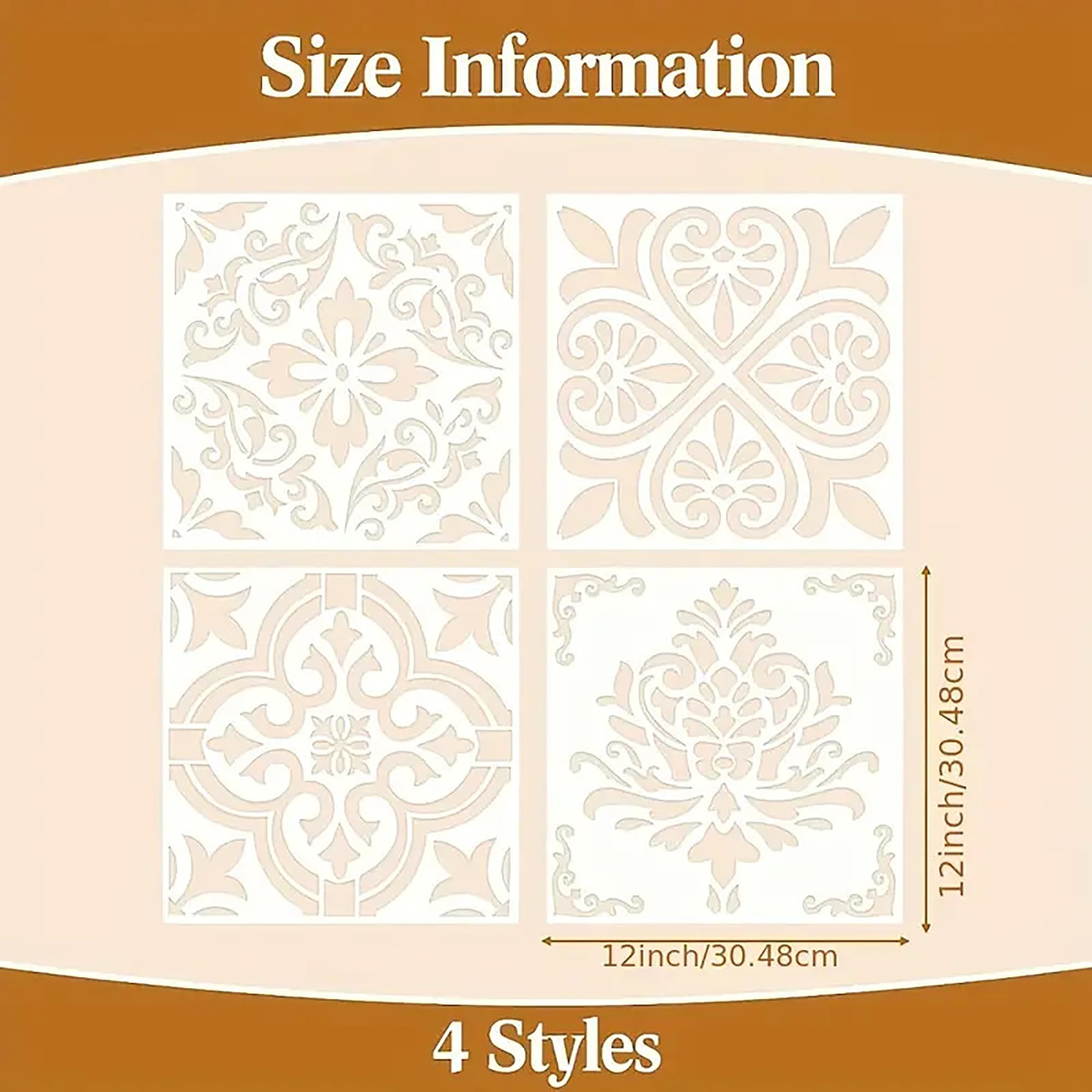 diy home decoration stencil set