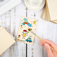 American Elm 60 Pcs 6x4 Inch Rectangle Basswood Sheets Unfinished Wood Thin Plywood Ideal for Craft DIY Projects MDF Basswood Sheet Unfinished Wood.