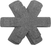 Cliths Pot Protectors Set Felt Pan Dividers for Stacking Cookware Anti-Scratch Pads Protects Glass, Ceramic & Non Stick