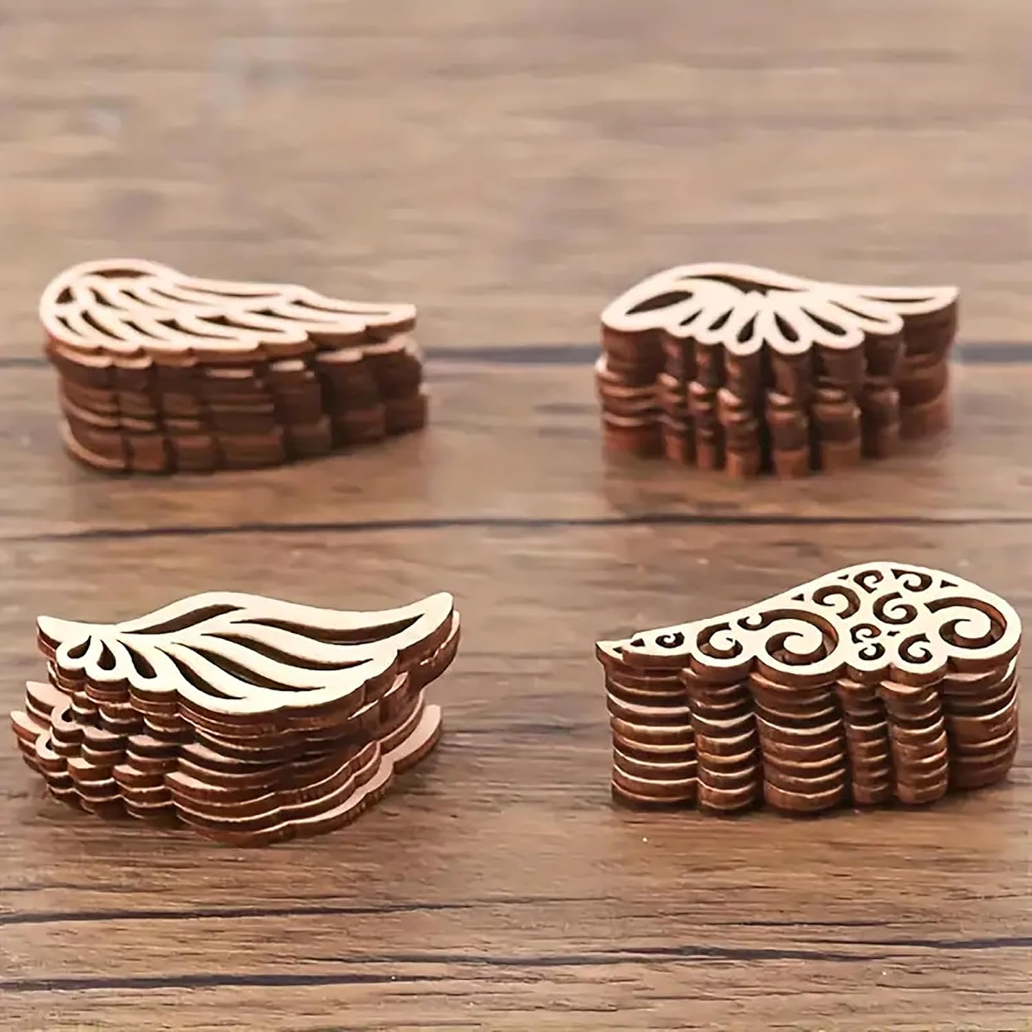 wooden angel wings cutouts for crafts