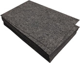 American Elm Dark Gray Felt Sheets 32 Pcs Craft Felt for DIY Projects, Sewing, School Crafts Hand Wash Only