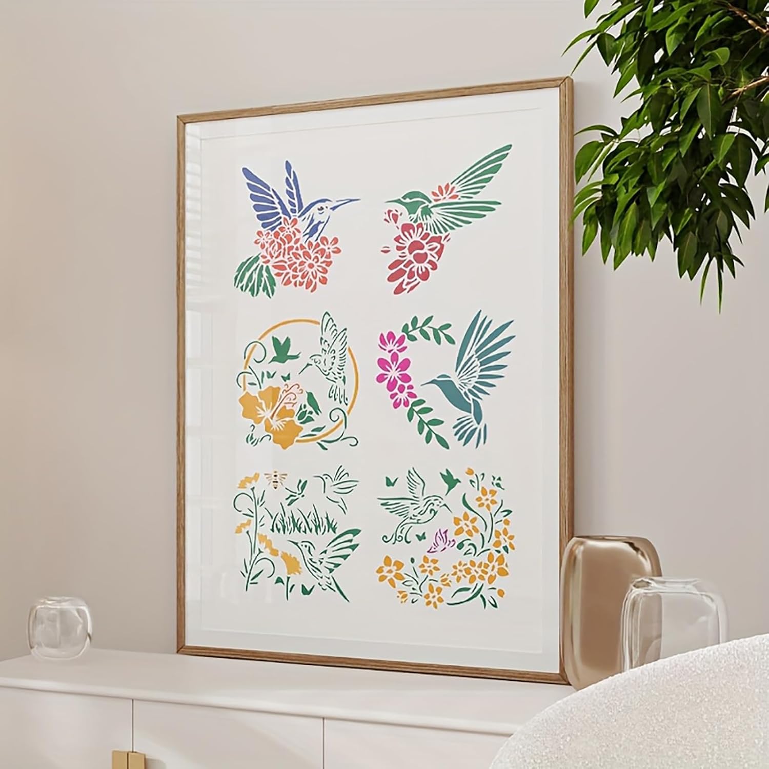 diy stencil for mdf craft base work