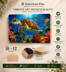 colorful ocean wall decor