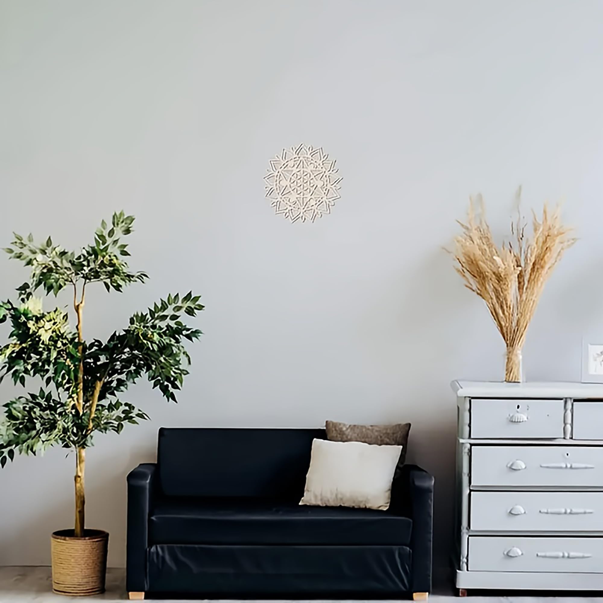 spiritual geometry wall decoration