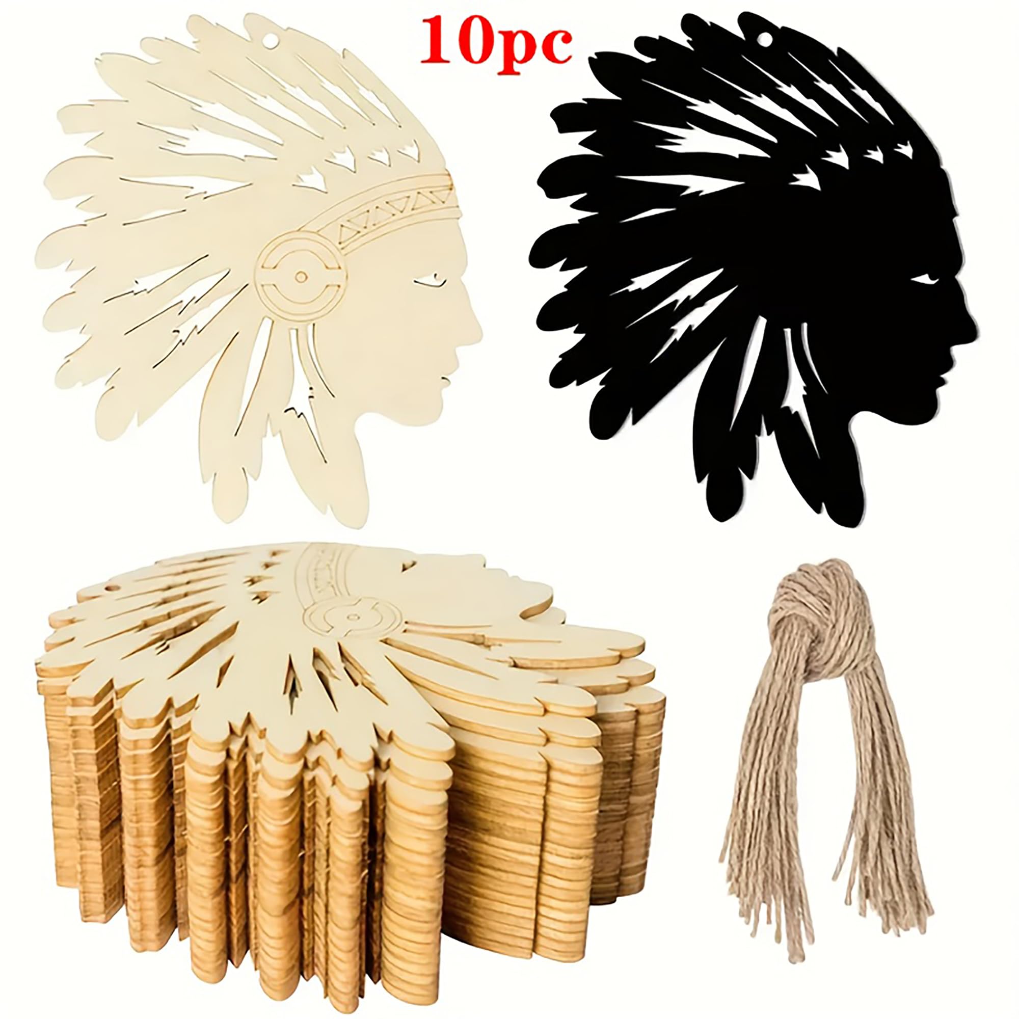 wooden turban/safa craft blanks