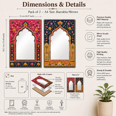 Arch Mirror Wall Decor for Entryway