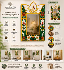 Decorative MDF Mirror Panel for Office Wall