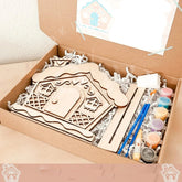 unfinished wooden animal cutouts animal craft kit for kids MDF craft board animals for kids DIY animal crafts cutouts for kids craft set