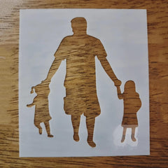family bonding craft template
