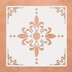 square large stencil for craft work