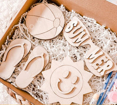 unfinished wooden animal cutouts animal craft kit for kids MDF craft board animals for kids DIY animal crafts cutouts for kids craft set