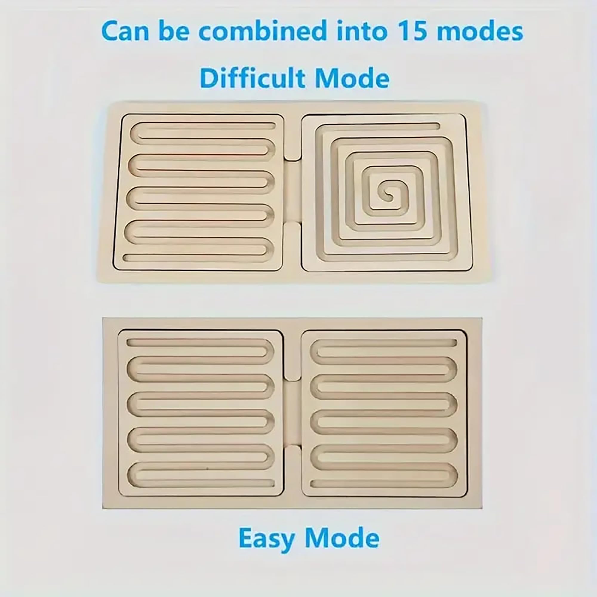 montessori inspired wooden maze toys for cognitive skills