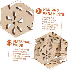 Christmas wooden ornaments