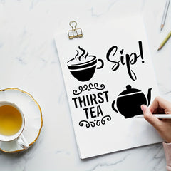 cafe & bakery painting templates