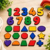 Numbers and Shapes MDF Cutouts
