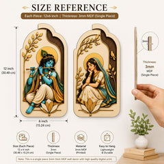 hindu devotional wall decor for living room