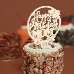 mdf birthday cake décor