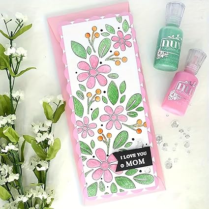 pet stencil template for embossing