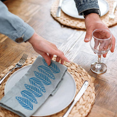 leaf pattern stencil for wall painting