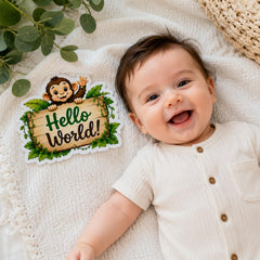 monthly baby photoshoot prop set