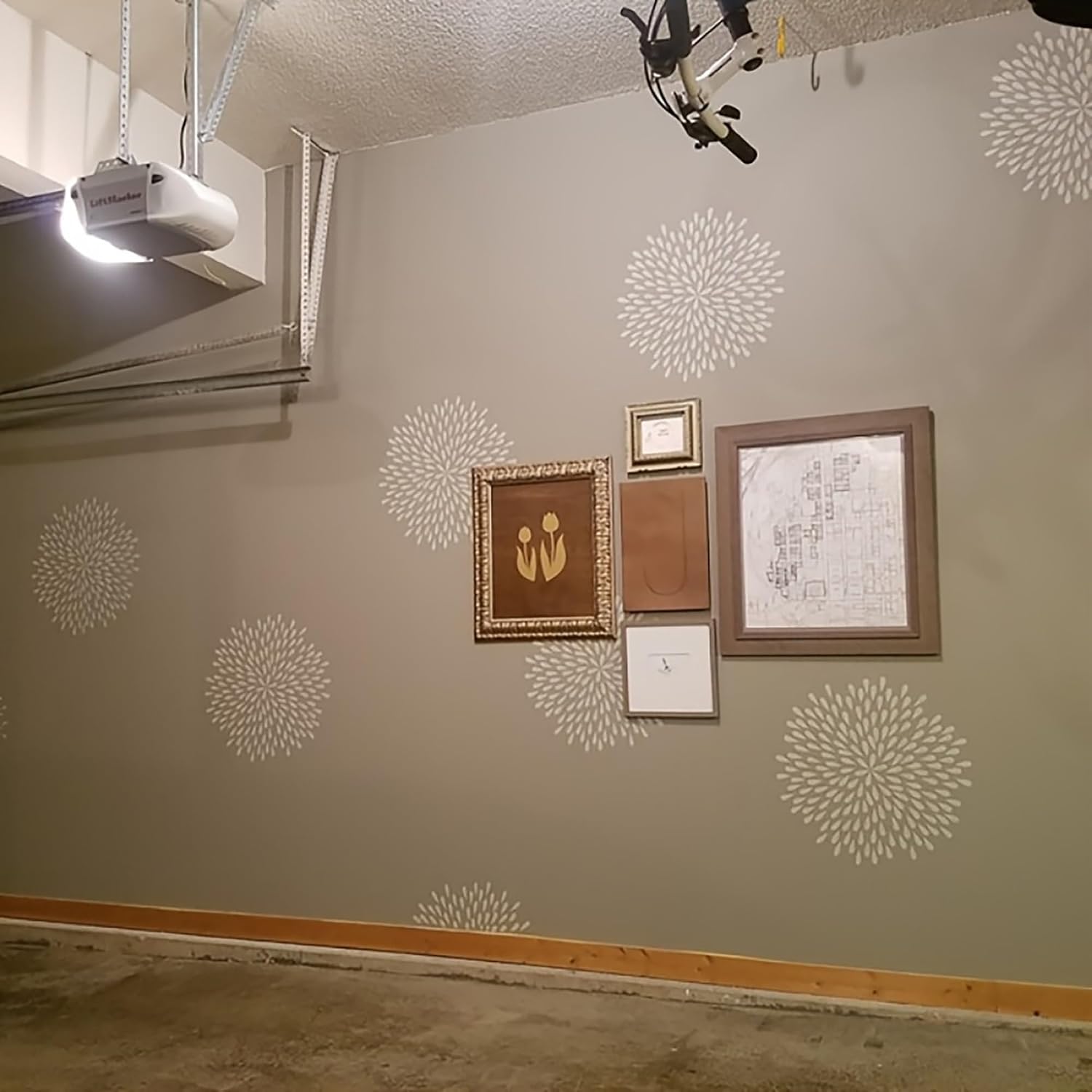 large reusable stencil for furniture painting