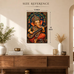 ganesh ji decorative wall painting