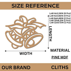 christmas craft mdf ornament bases