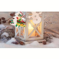 christmas tree hanging ornaments
