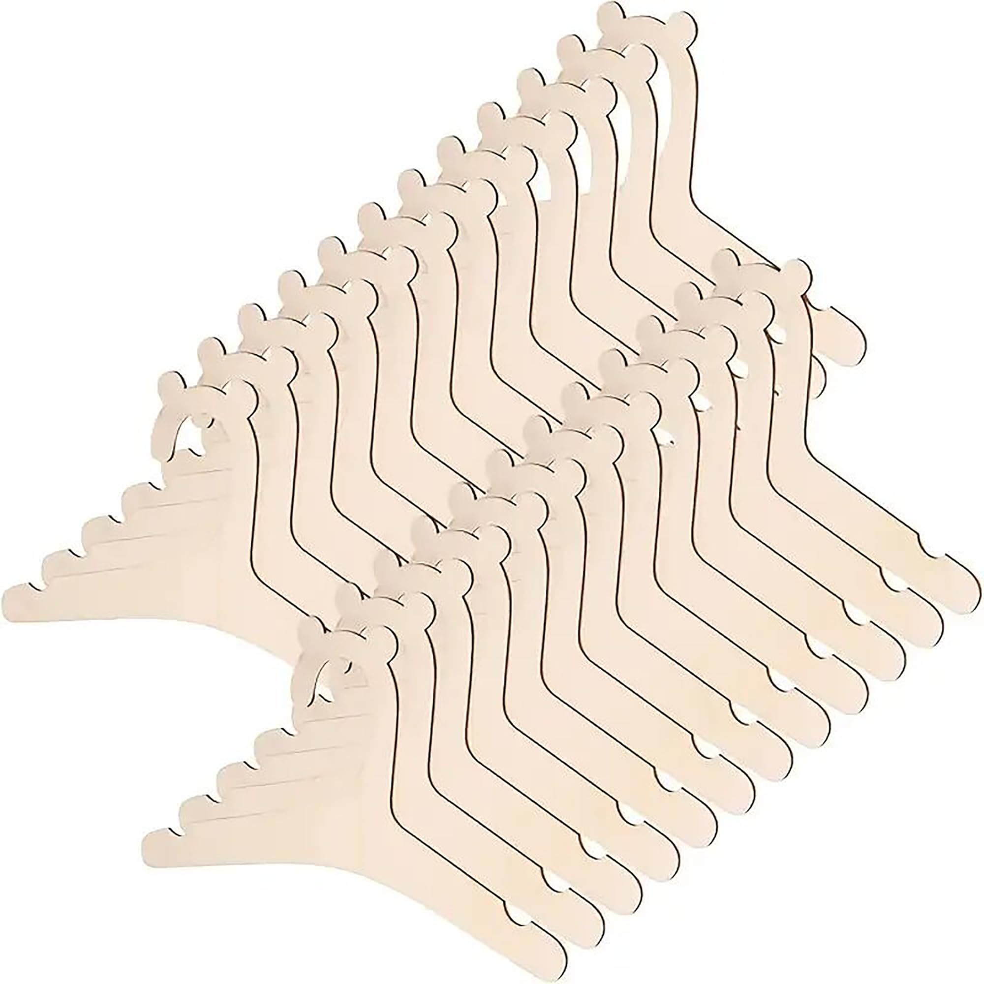 bear shaped toddler hangers
