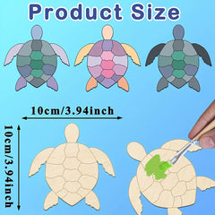 wooden turtle cutouts for painting