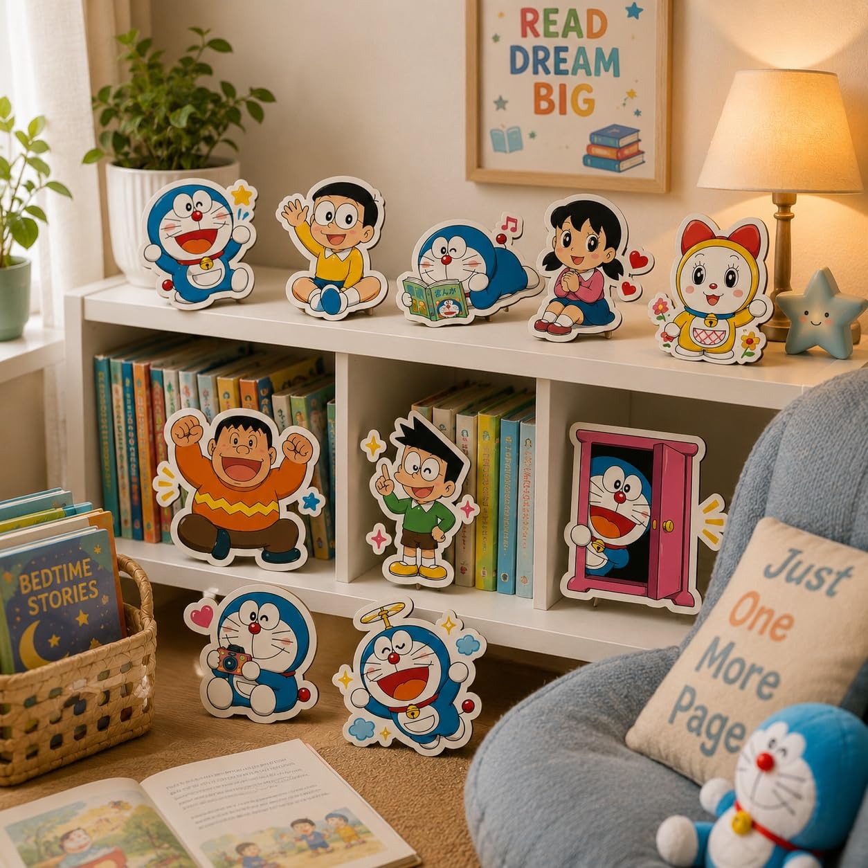 doraemon wall decor